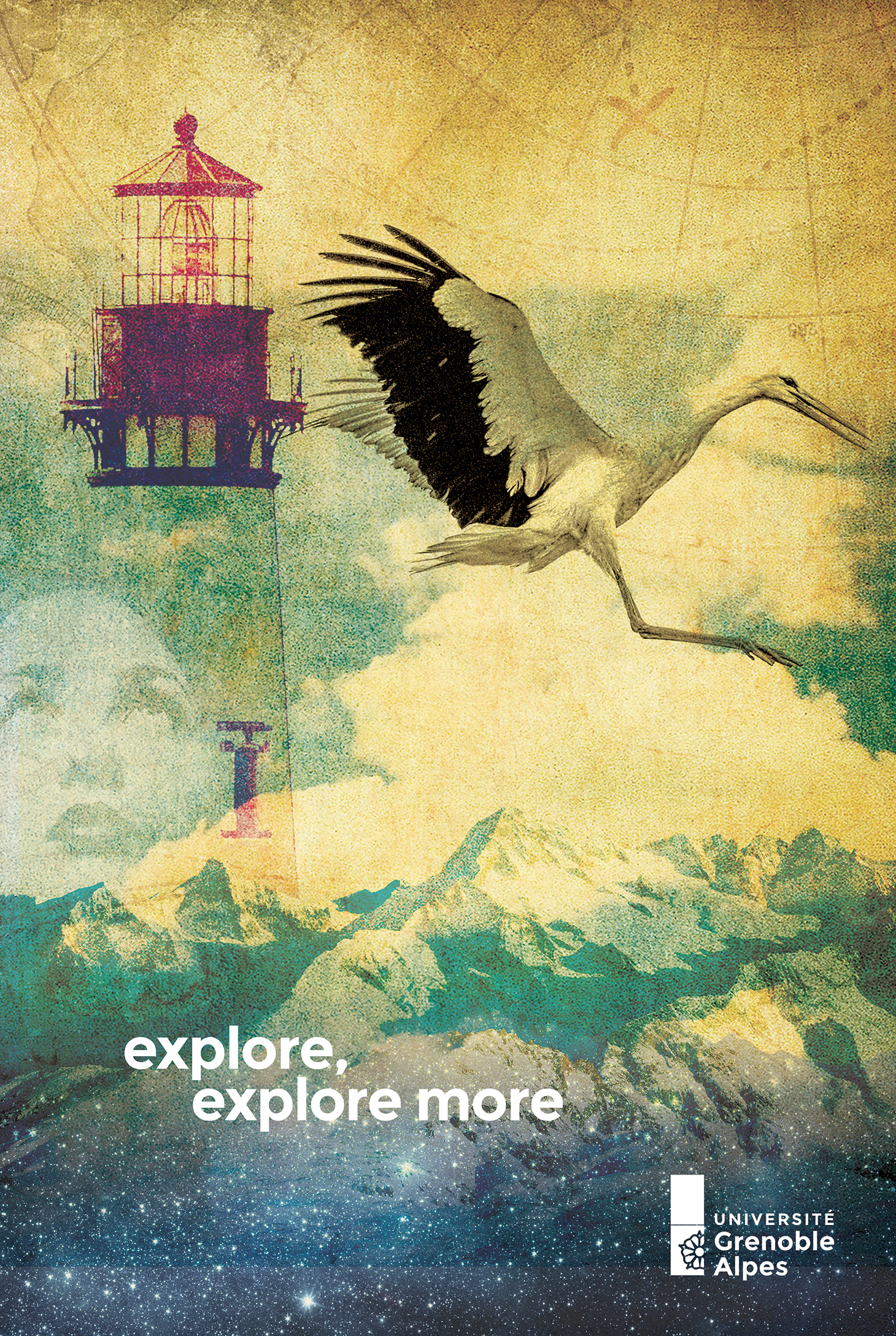 Affiche cigogne Affiche cigogne