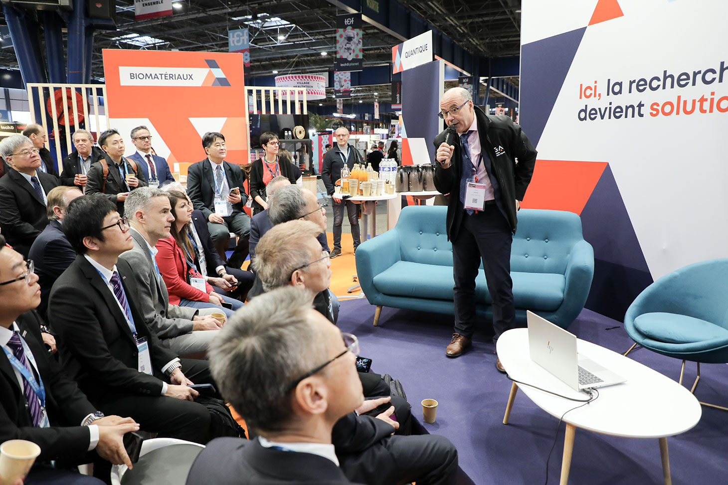 Accueil de la délégation internationale de la National Taïwan University