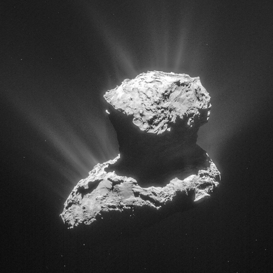 crédits : ESA/Rosetta/NAVCAM – CC BY-SA IGO 3.0 