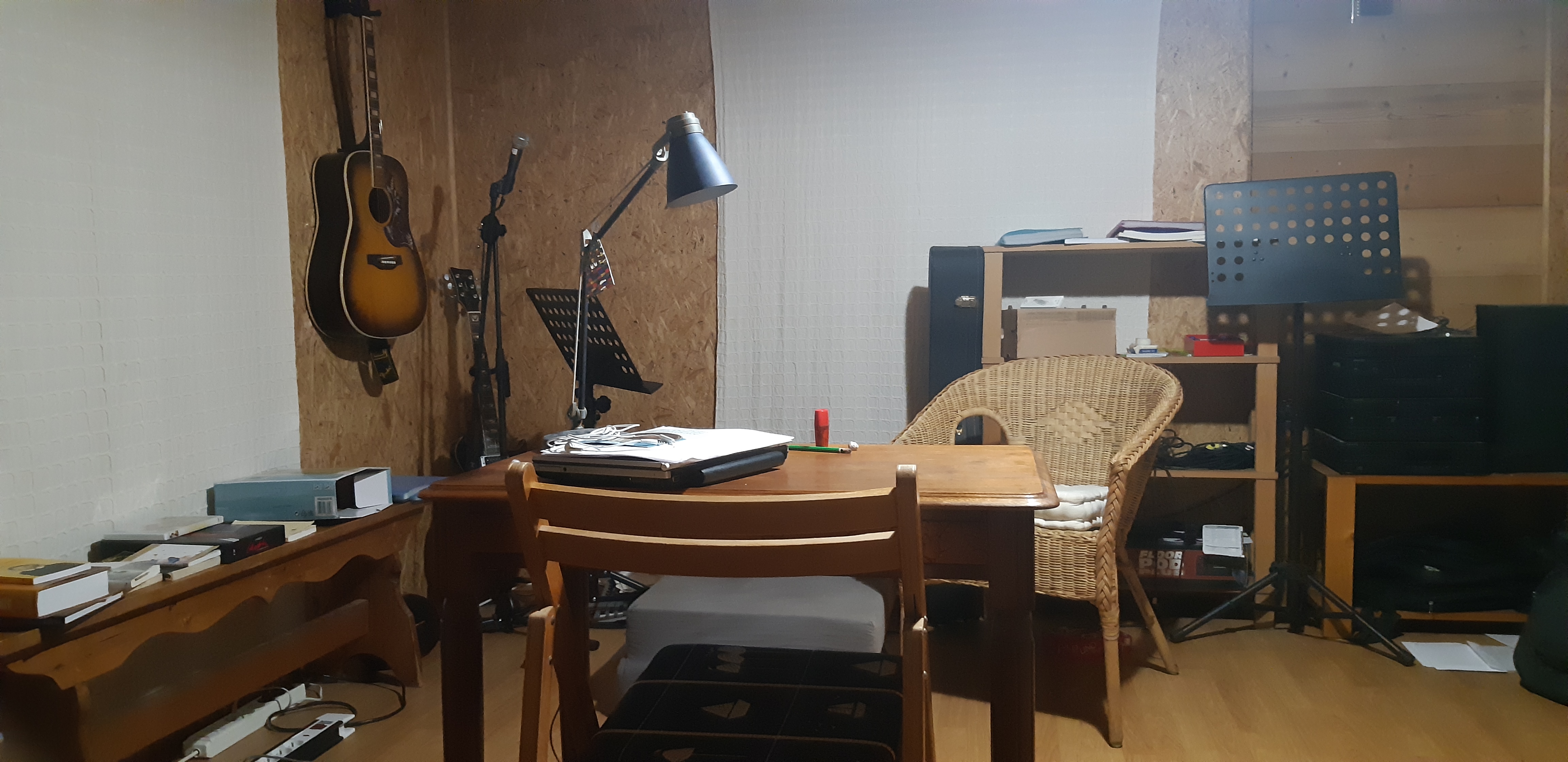 Salle de musique, espace de travail Salle de musique, espace de travail