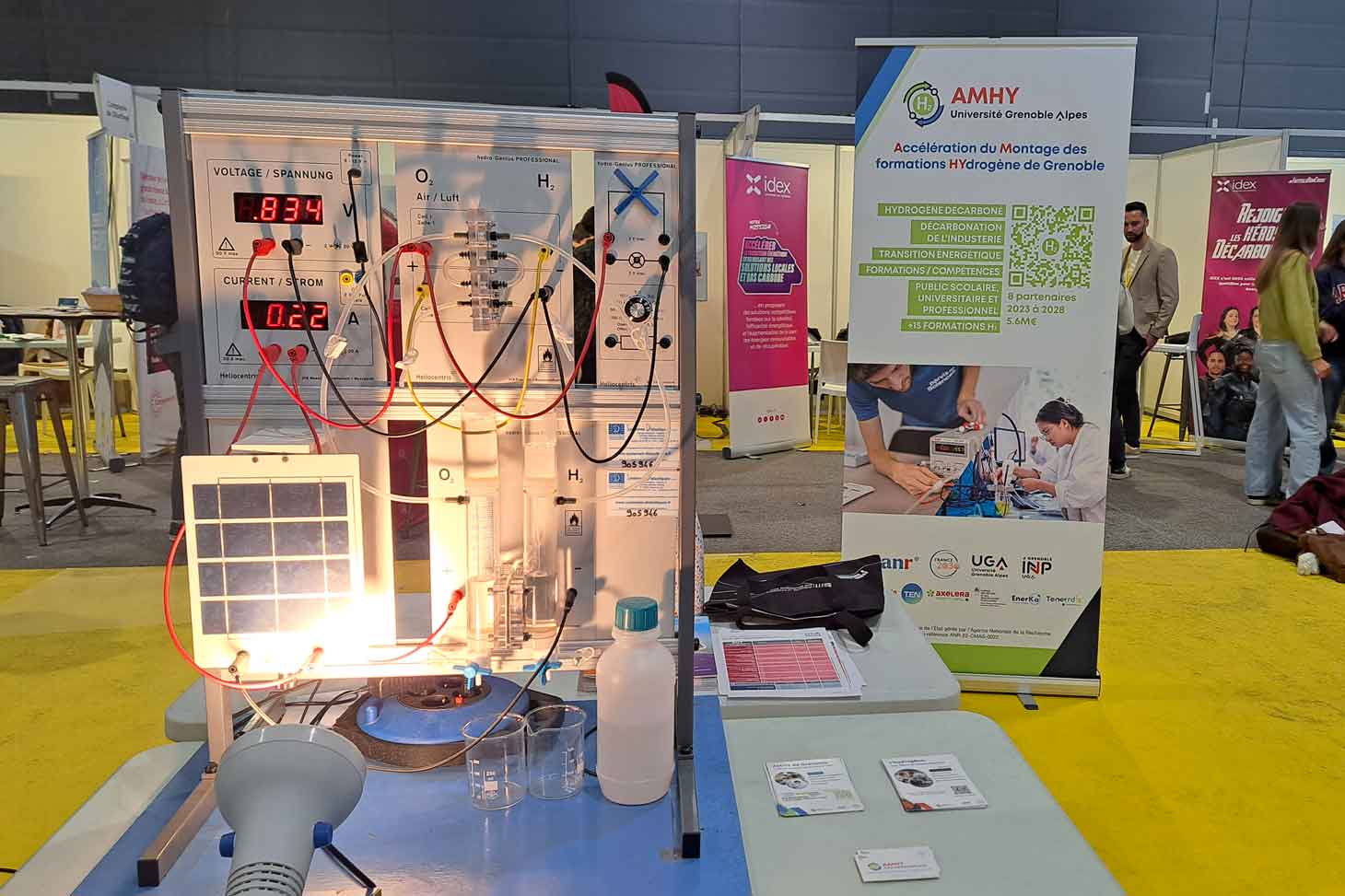 Forum des métiers - CMA - Démonstration - Hydrogène