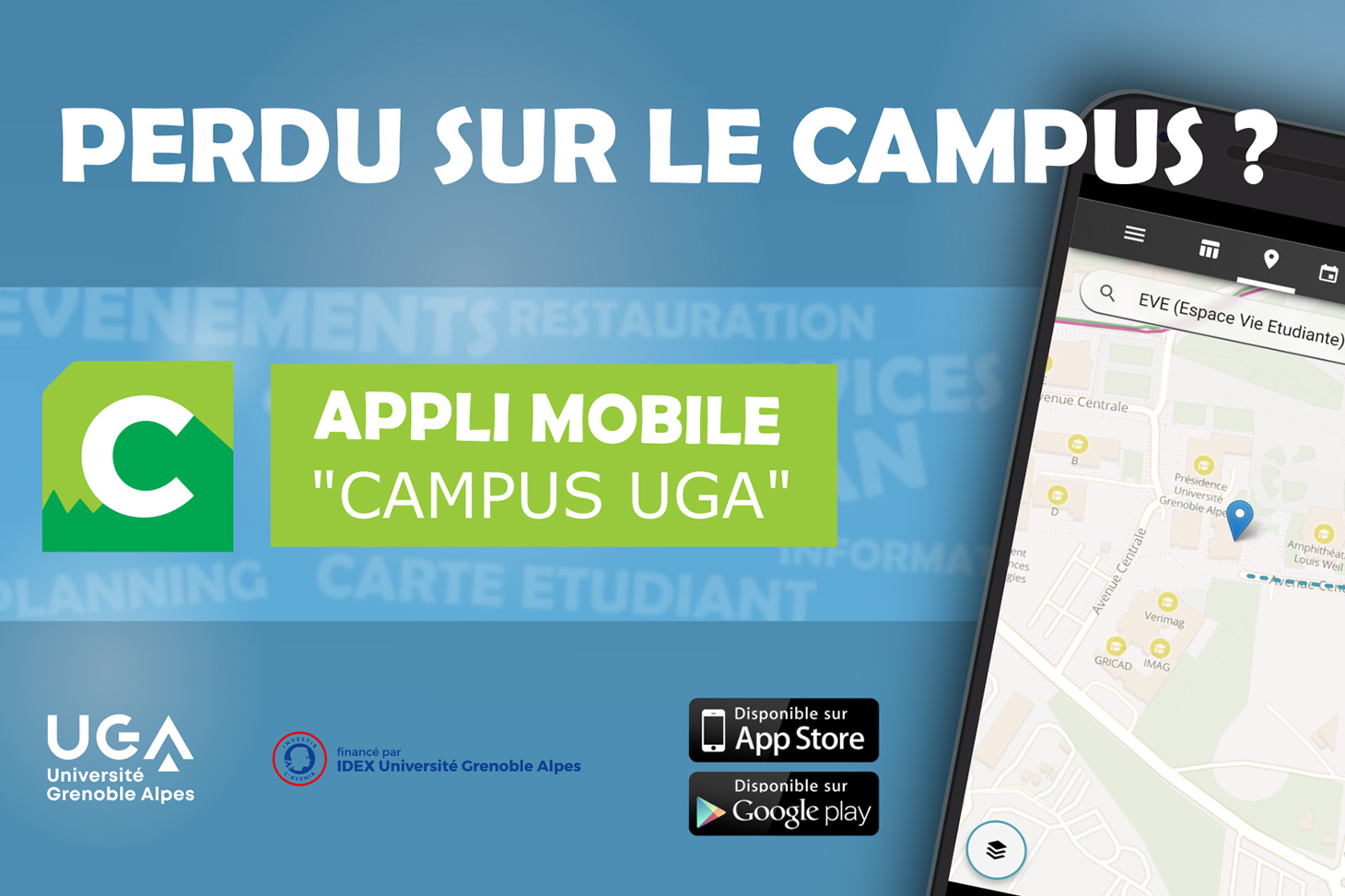 L'application mobile Campus UGA