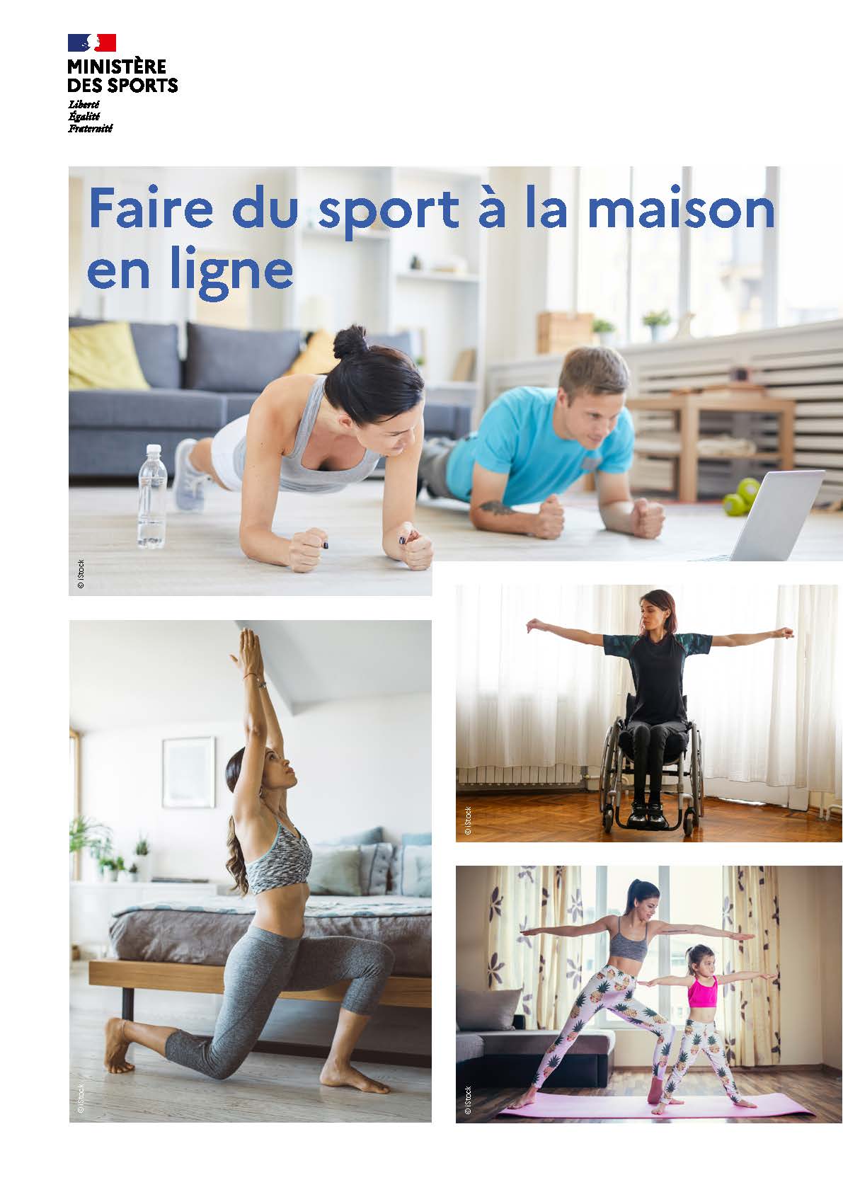 Faire du sport à la maison en ligne