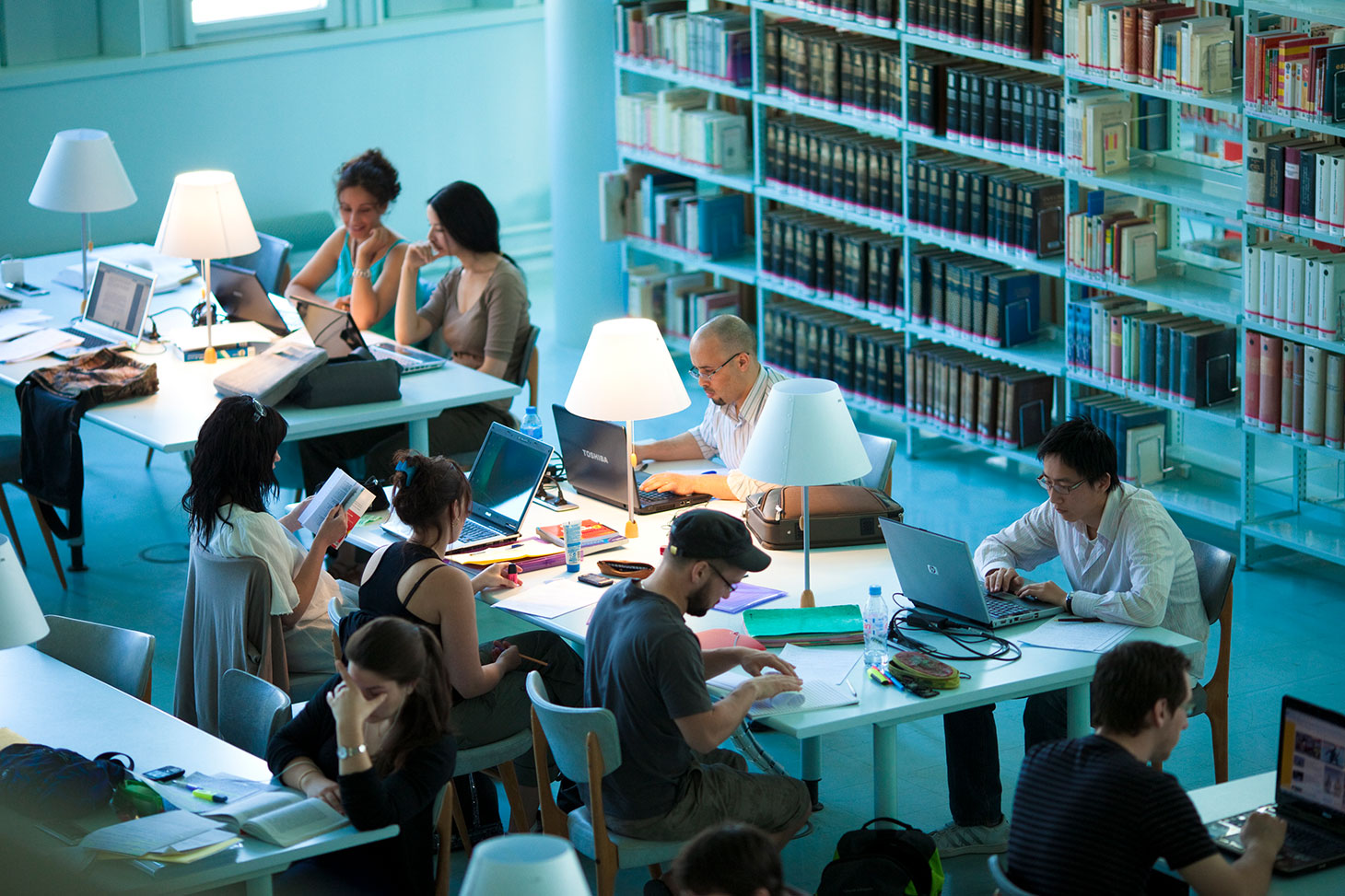 La bibliothèque universitaire © Utopikphoto