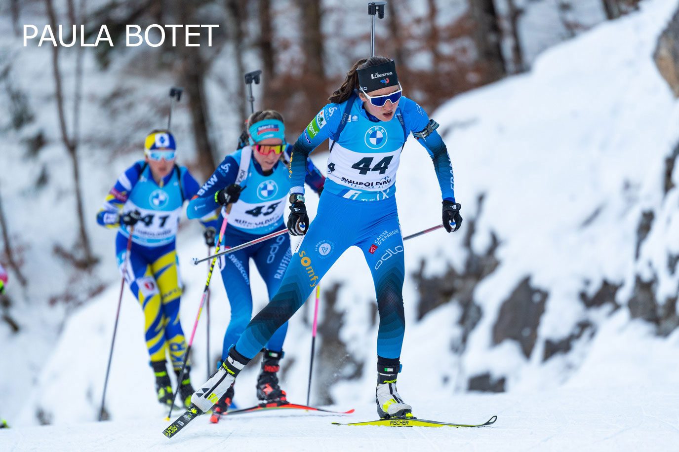 Paula Botet, étudiante à l’UGA. Equipe de France de biathlon © Kevin Voigt - Agence Zoom