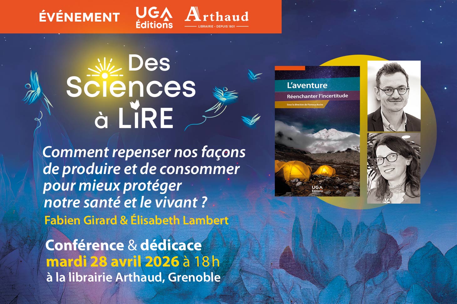 Des sciences à lire — Rencontre 5 :: Comment repenser nos façons de produire et de consommer pour mieux protéger notre santé et le vivant ? 