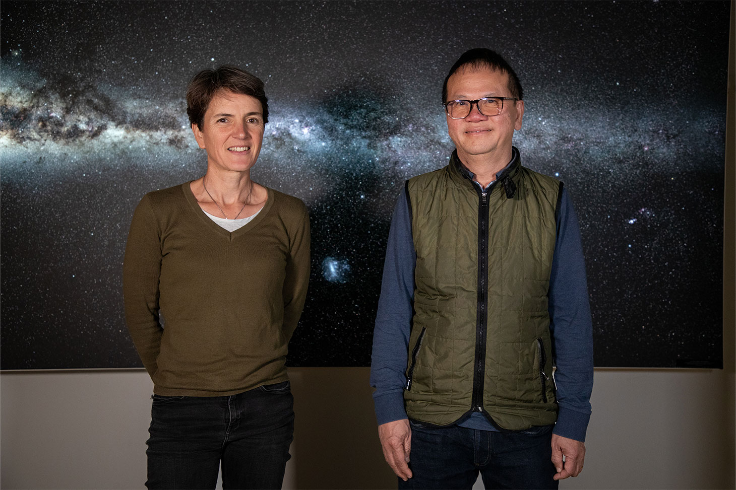 Estelle Moraux, professeure UGA et Tan-Phu Vuong, professeur à Grenoble INP - UGA