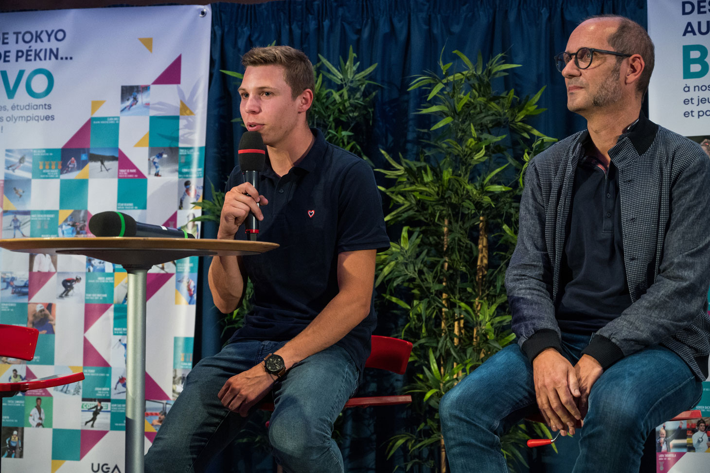 Parmi les nombreux témoignages, celui d’Arthur Bauchet, étudiant en L1 de physique et triple champion paralympique à Pékin Parmi les nombreux témoignages, celui d’Arthur Bauchet, étudiant en L1 de physique et triple champion paralympique à Pékin