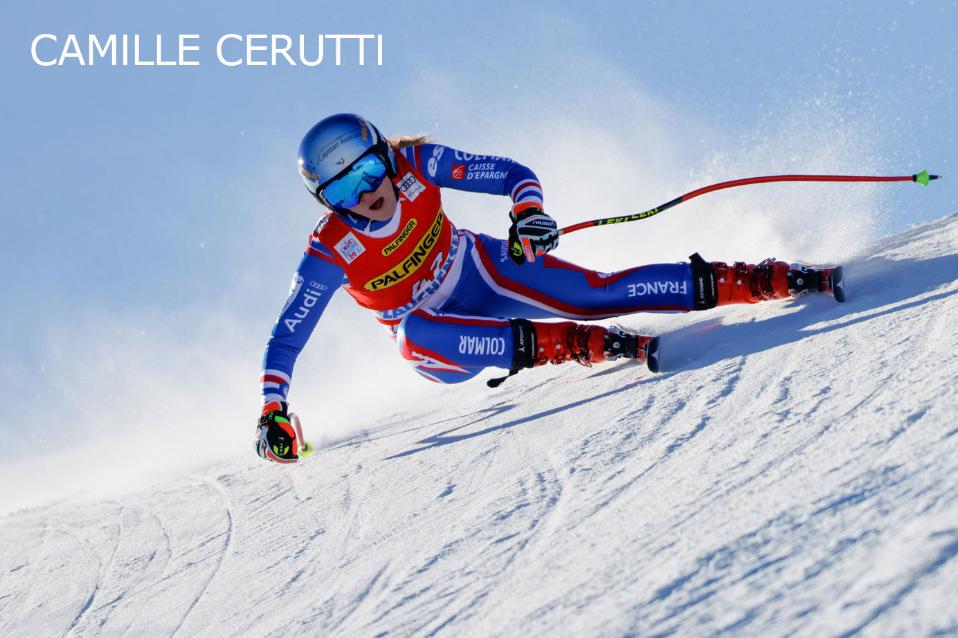 Camille Cerutti, étudiante à l’UGA. Equipe de France de ski alpin © Christophe Pallot - Agence Zoom