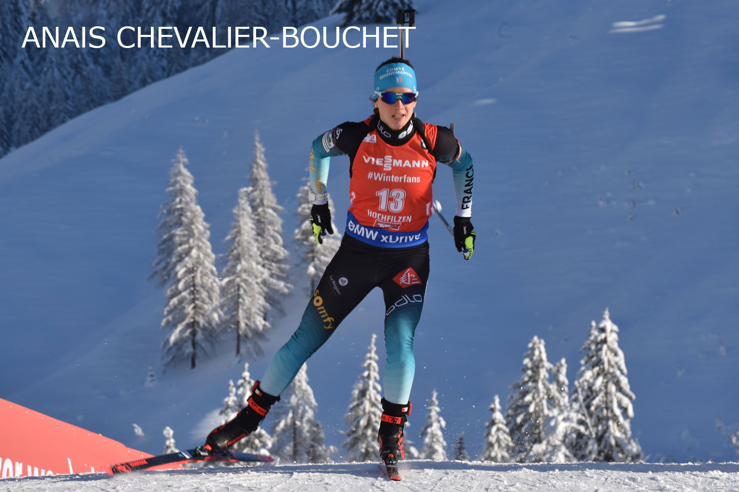 Anaïs Chevalier-Bouchet, diplômée de l’UGA. Equipe de France de biathlon © Shutterstock