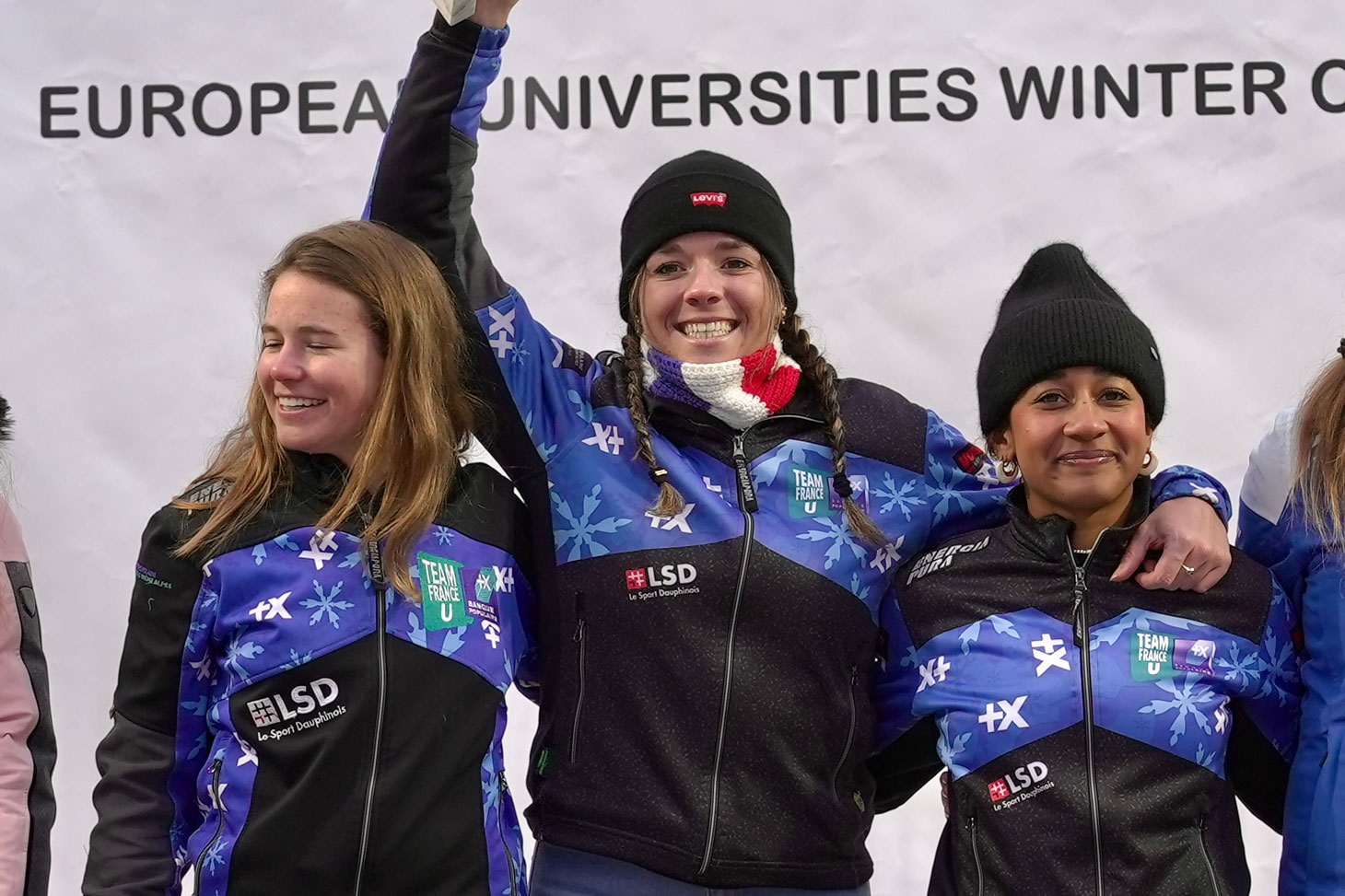 L’équipe féminine de ski alpin de l’UGA est championne d’Europe universitaire 2023 © EUSA