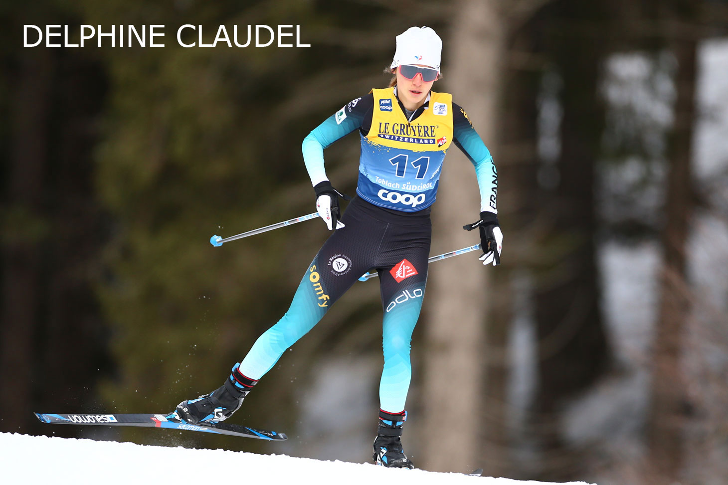 Delphine Claudel, étudiante à l’UGA. Equipe de France de ski de fond © Shutterstock