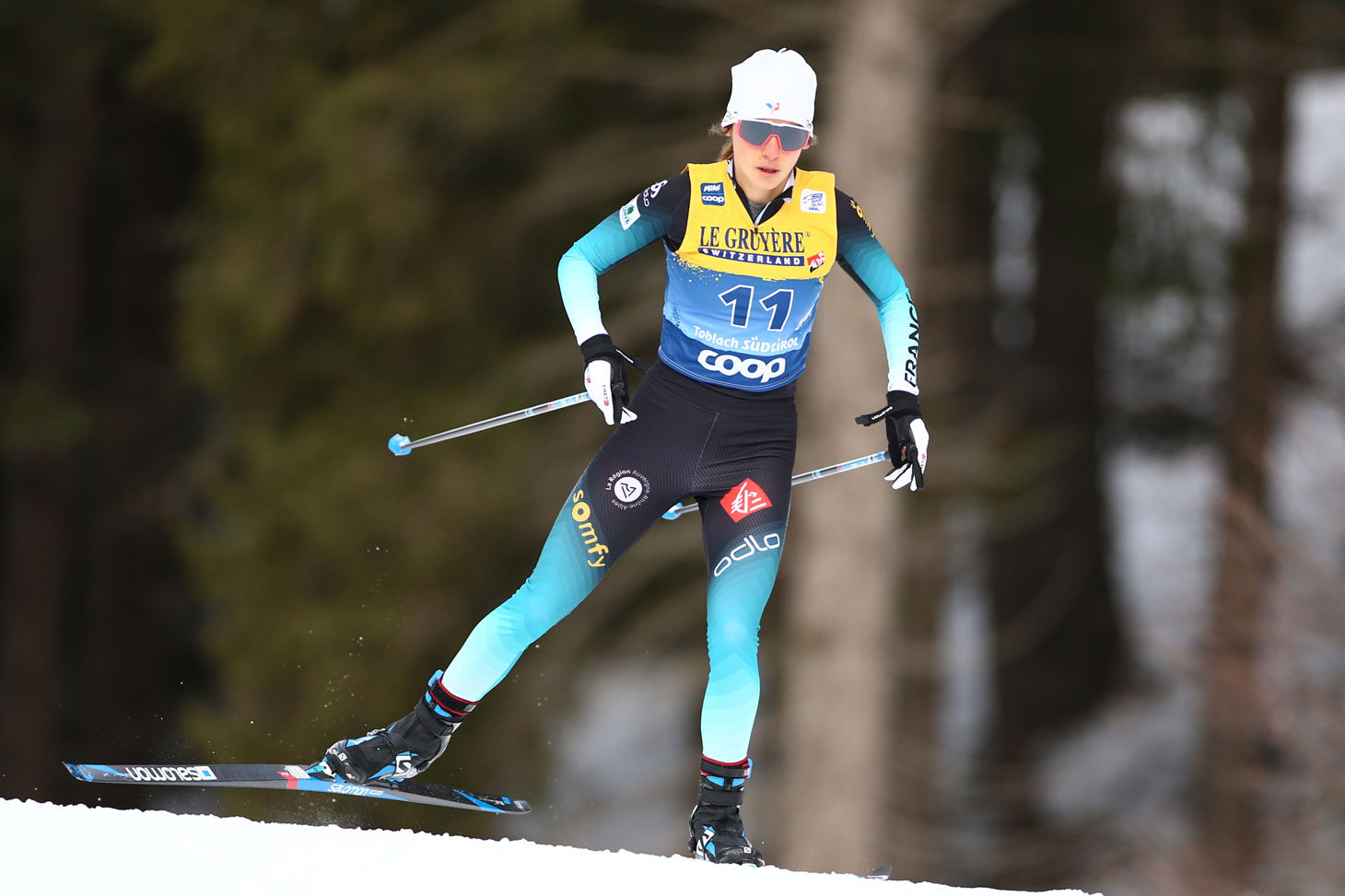 Delphine Claudel, étudiante à l’UGA. Equipe de France de ski de fond © Shutterstock