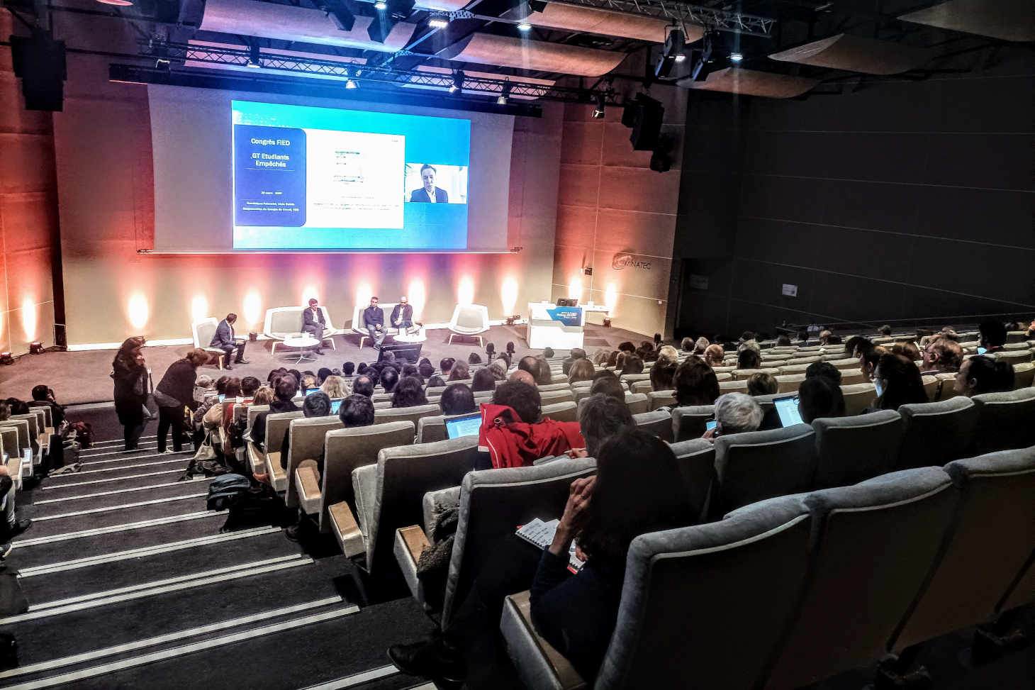 Congrès sur lespublics empêchés organisé le 28 mars 2023 à la maison Minatec de Grenoble