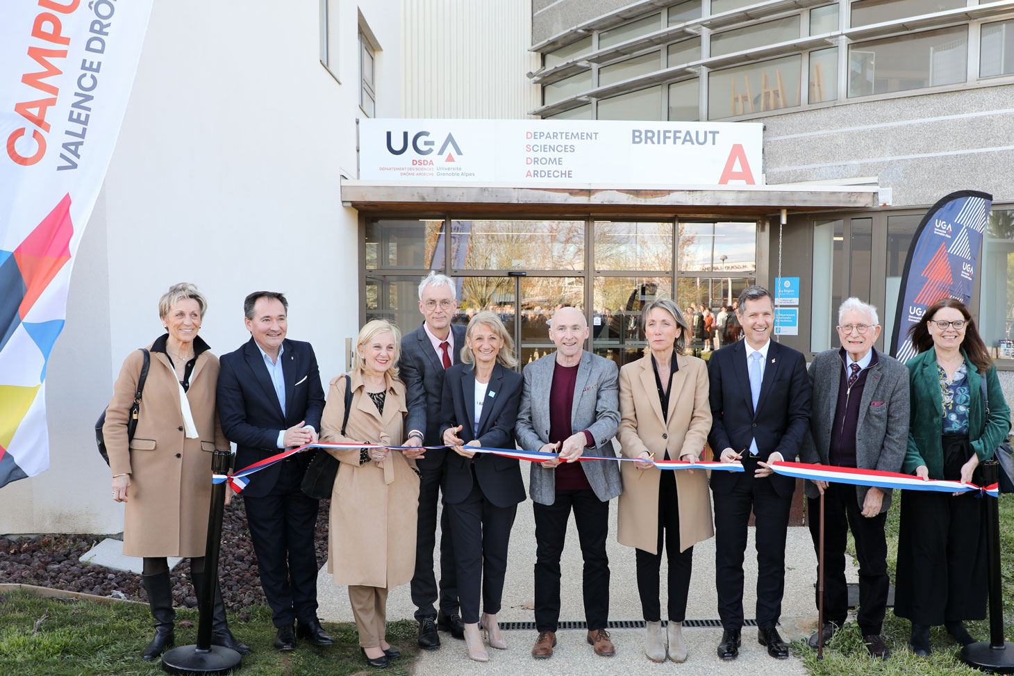 Inauguration de l'extension du DSDA