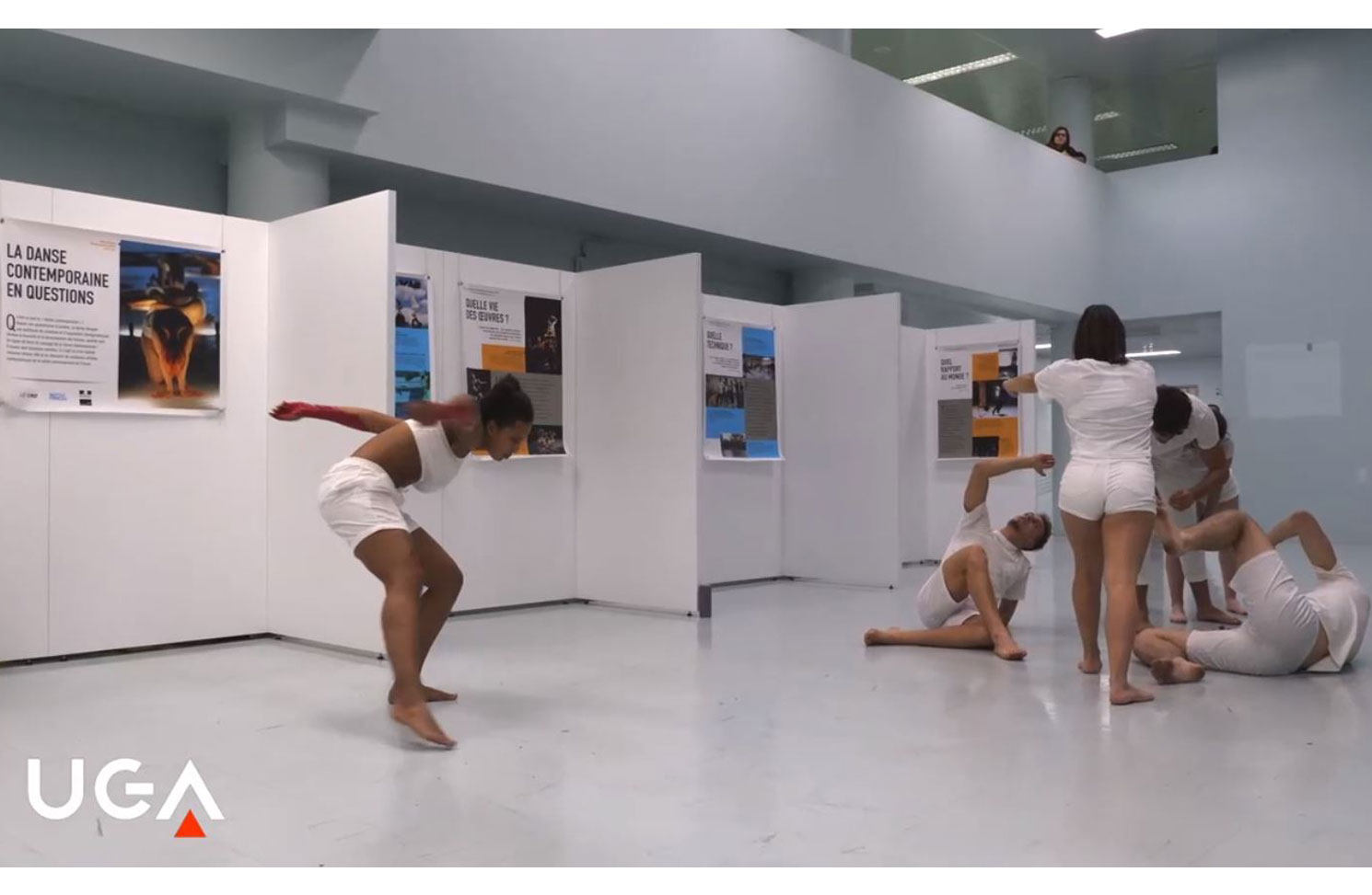 visuel pour le projet pédagogique intitulé Danse contemporaine avec les étudiant·es de STAPS Valence