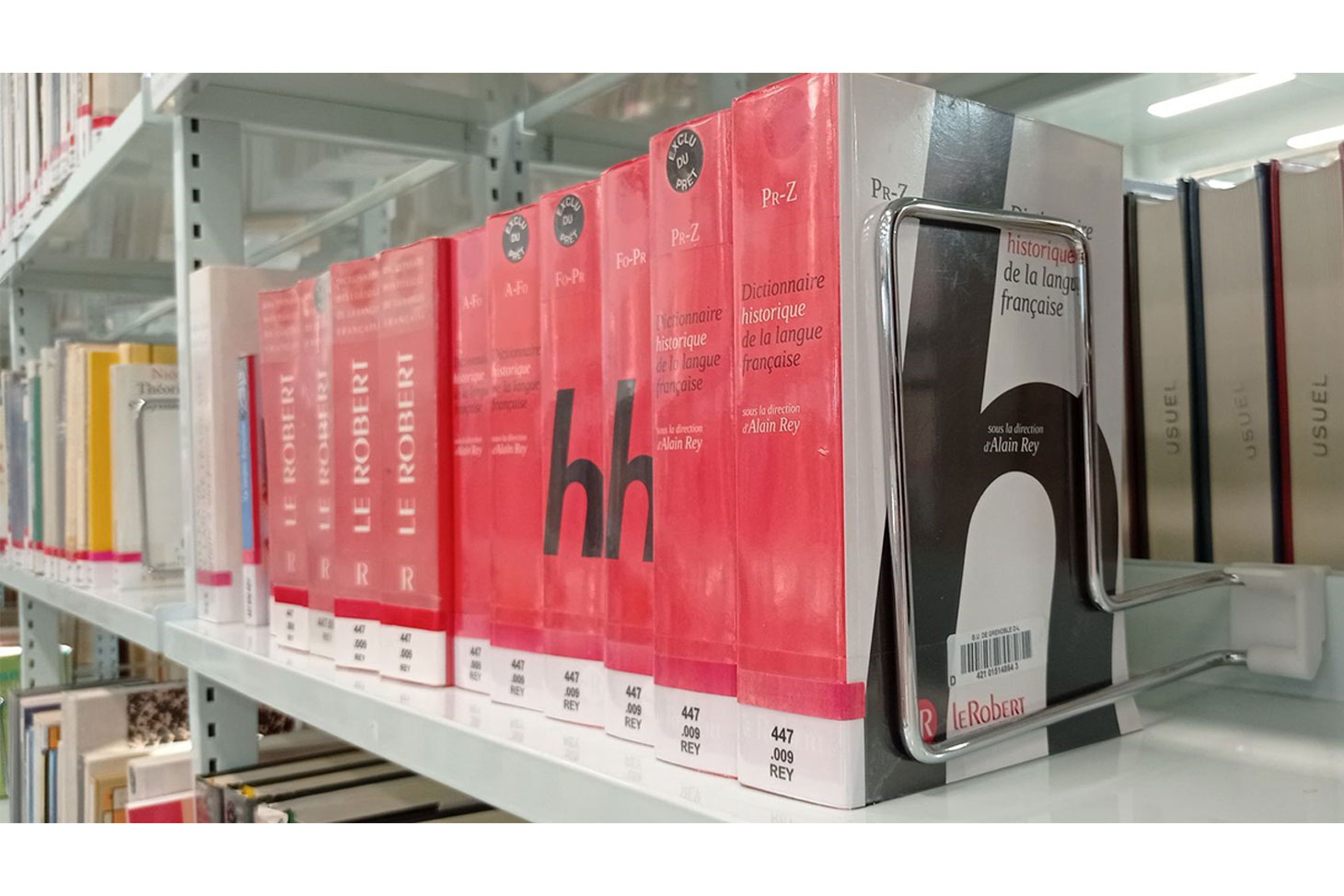 Dictionnaires présentés lors de l'atelier lexicographie organisé à  la bibliothèque de l'UGA