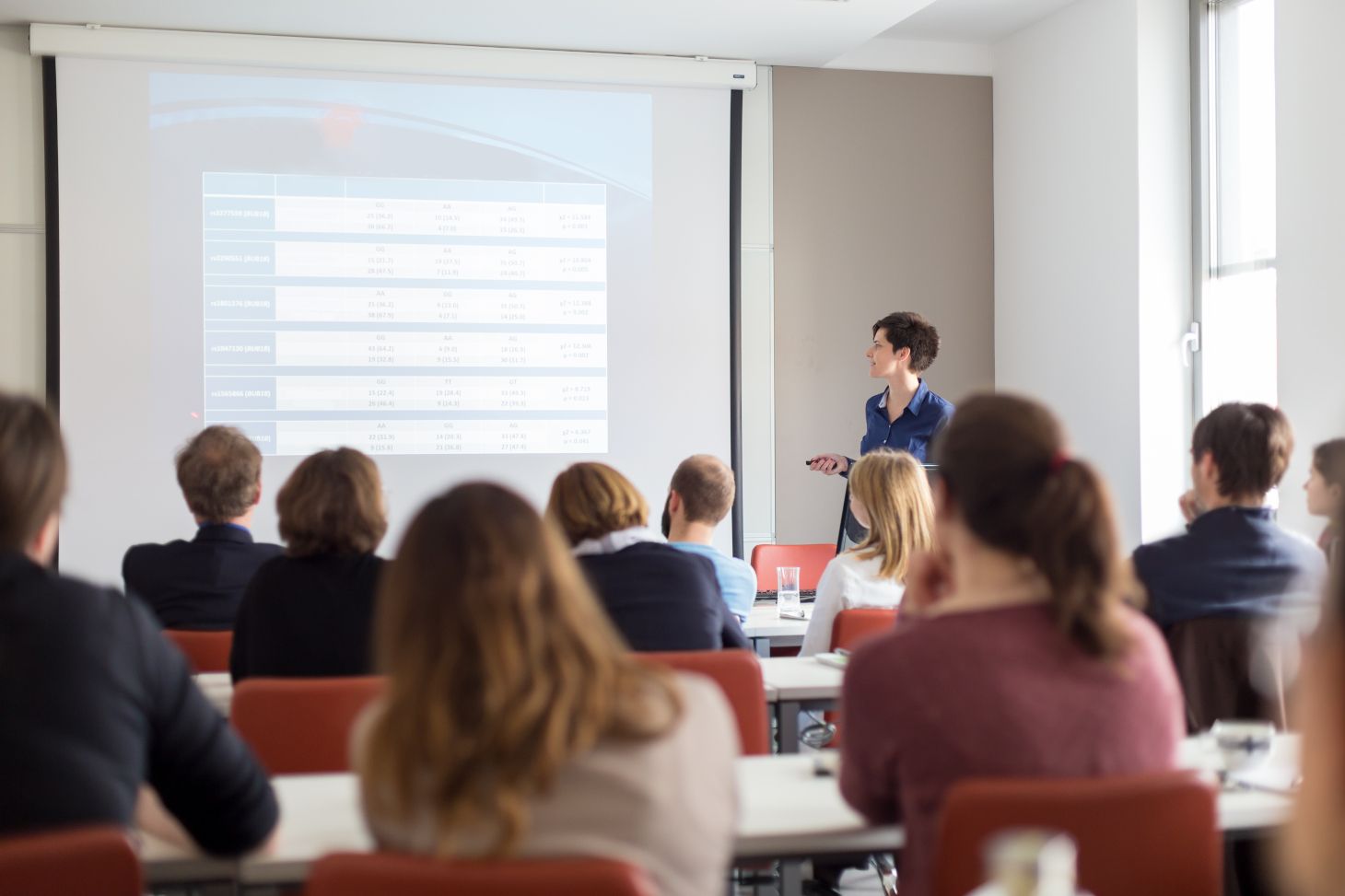 Une salle de classe Une salle de classe