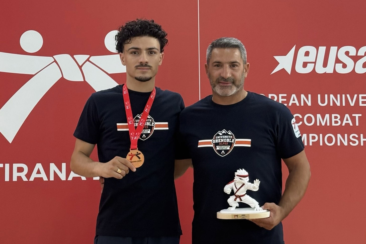 Enzo Falco médaillé de bronze en karaté aux championnats d'Europe universitaires des sports de combat 2026