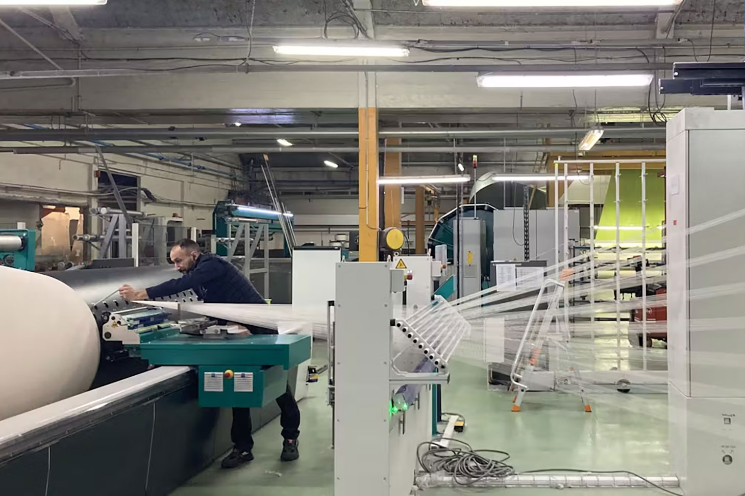 Une usine textile à Remiremont (une commune de 7 500 habitants) dans les Vosges. Manon Loisel , Author provided (no reuse)