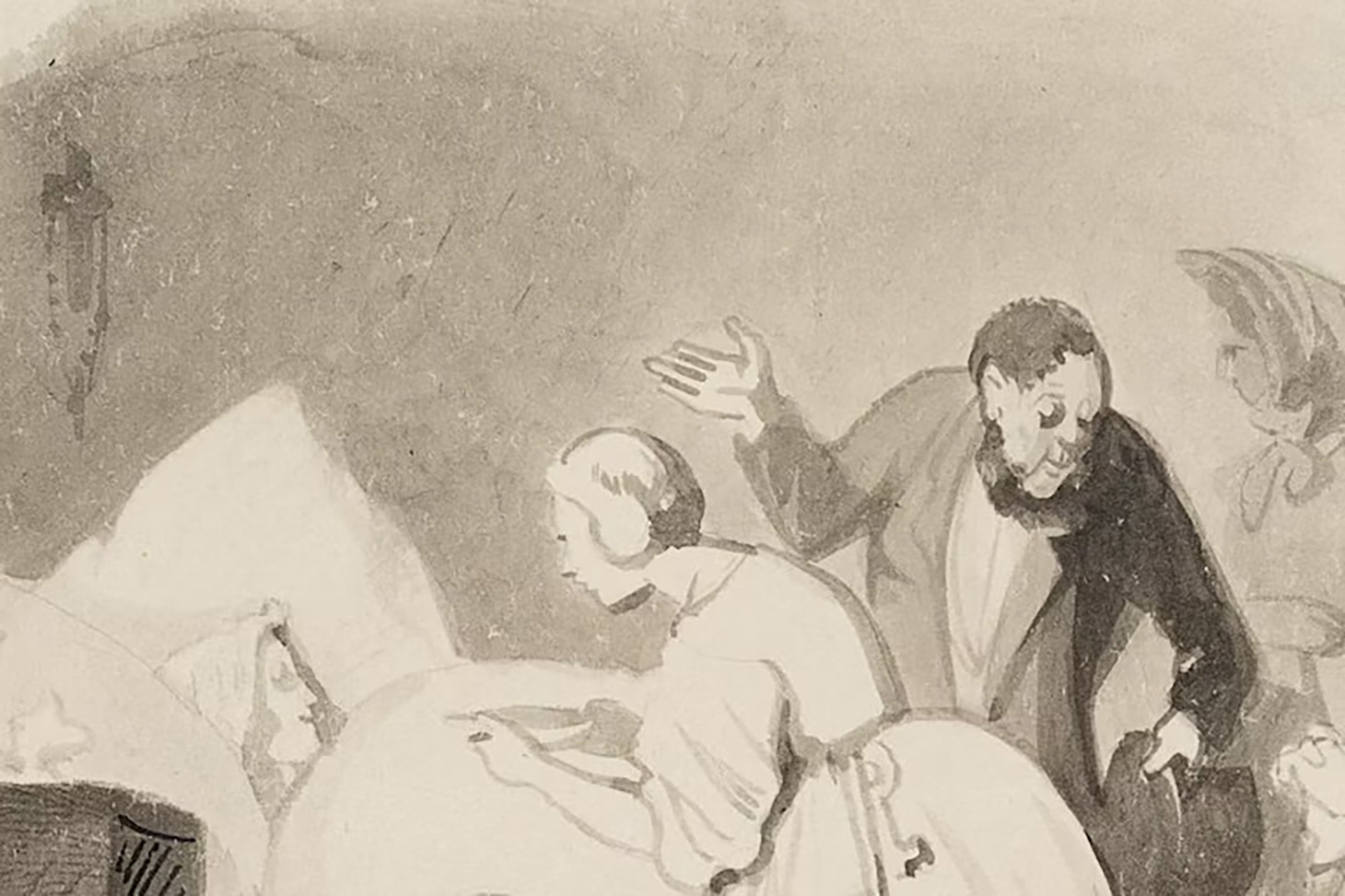 Détail d’un dessin de Julius Adam (Photo d’illustration). 