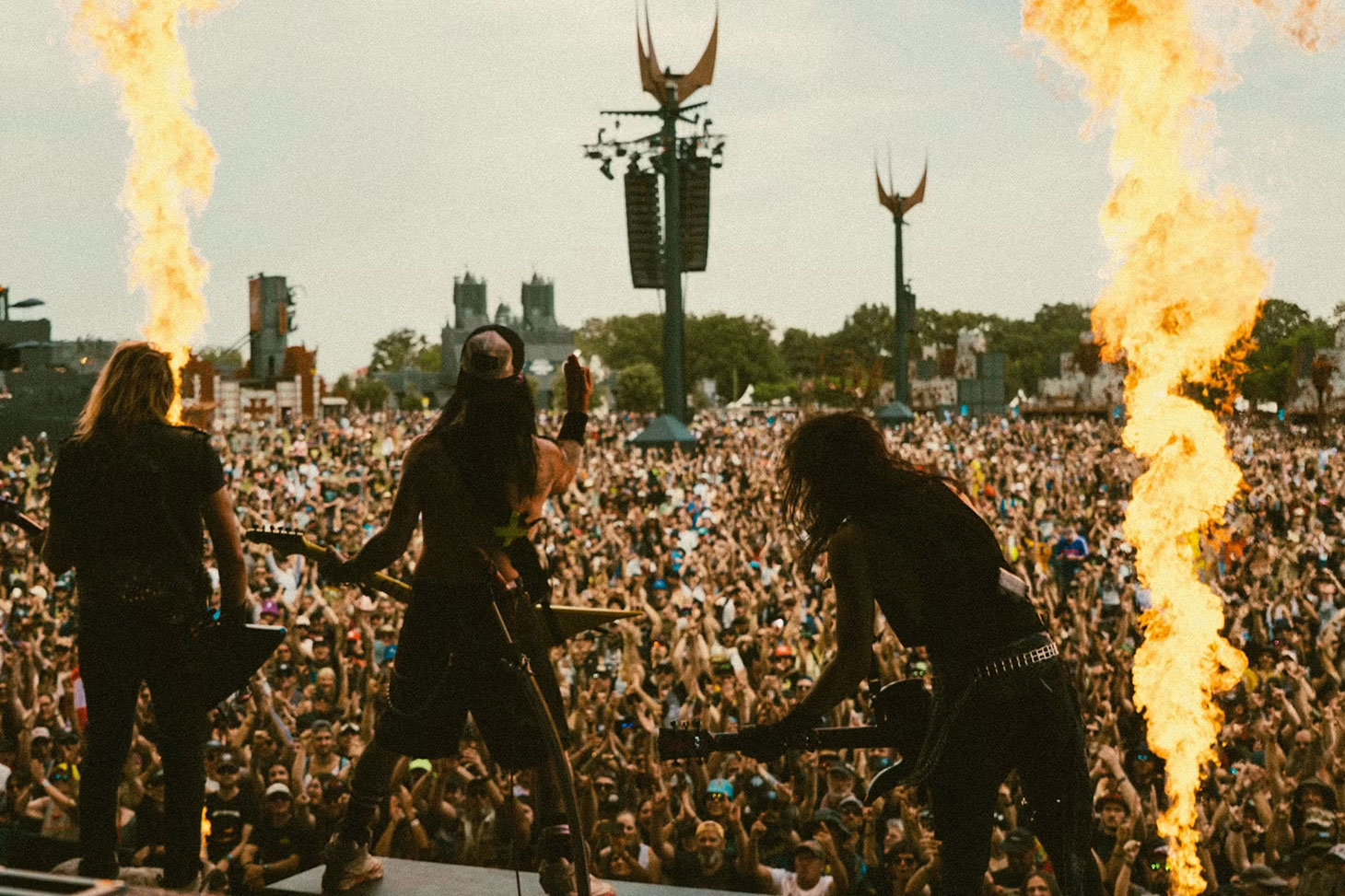 Au Hellfest, à Clisson en Loire-Atlantique, édition 2026. Corentin Charbonnier, Fourni par l'auteur