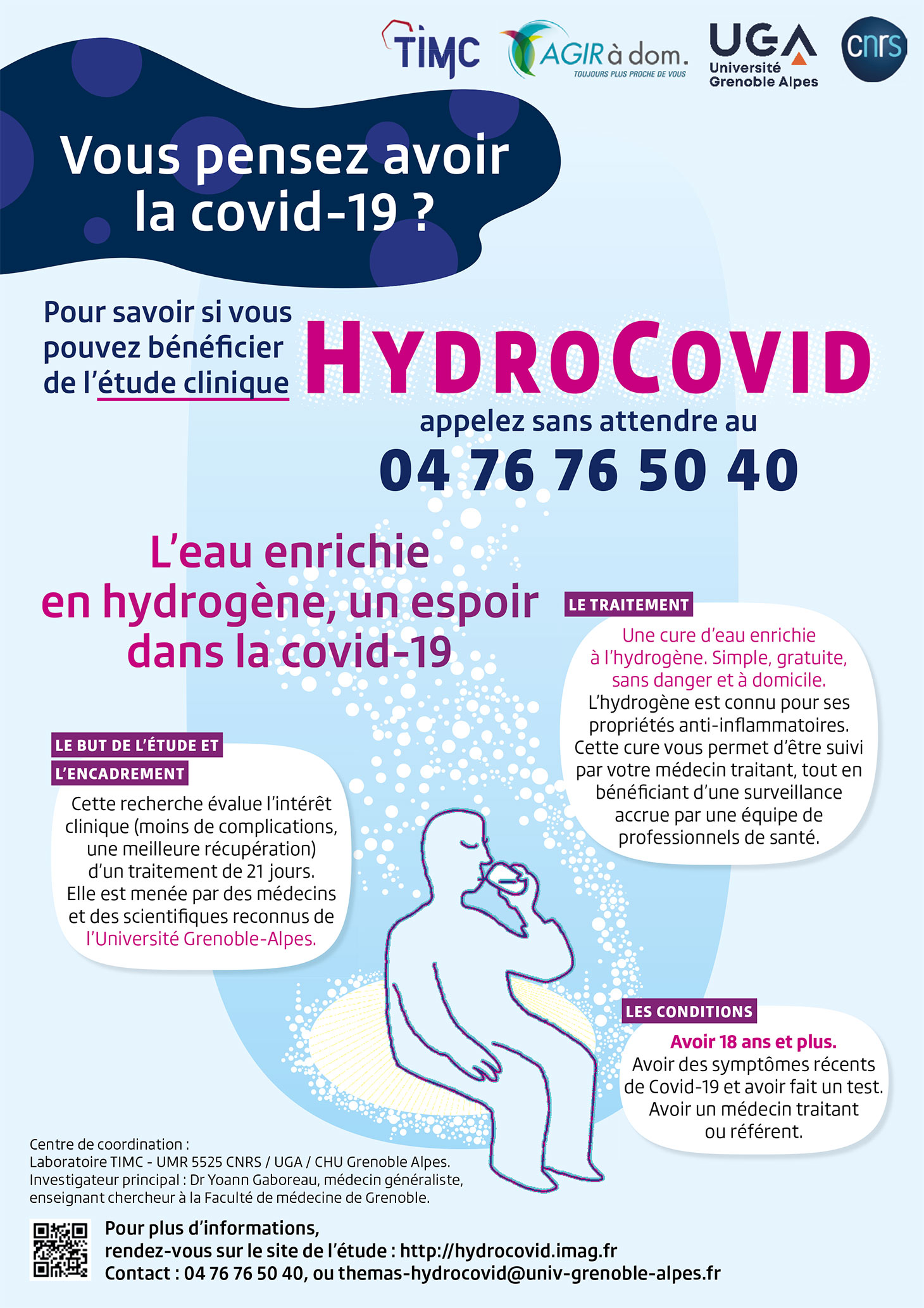Affiche HydroCovid - Septembre 2021