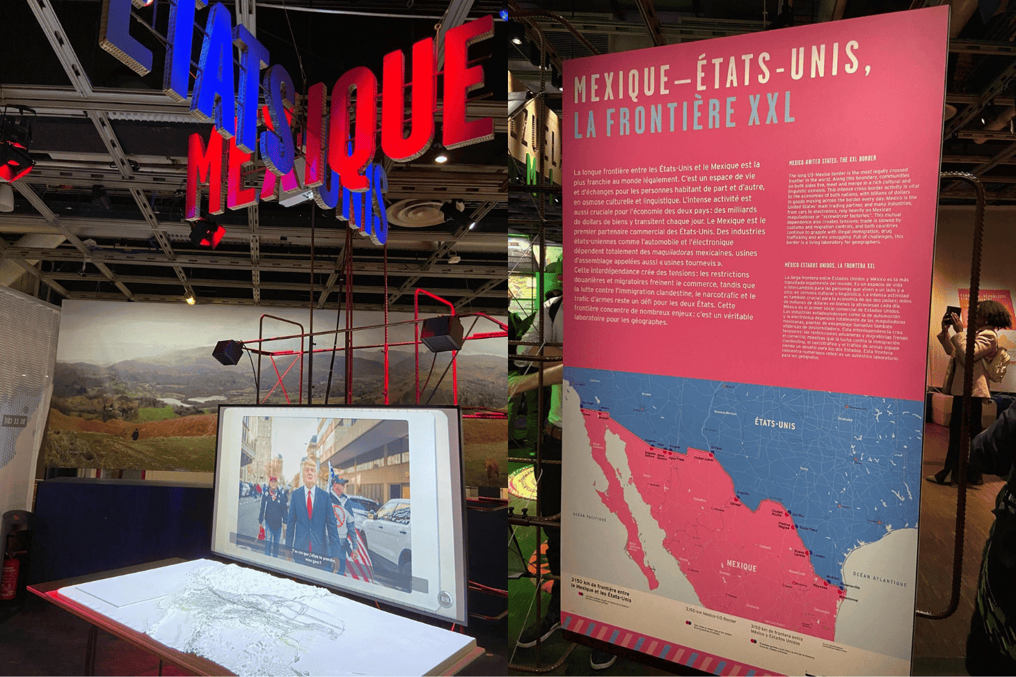 Photos de l'ïlot Etats-Unis - Mexique