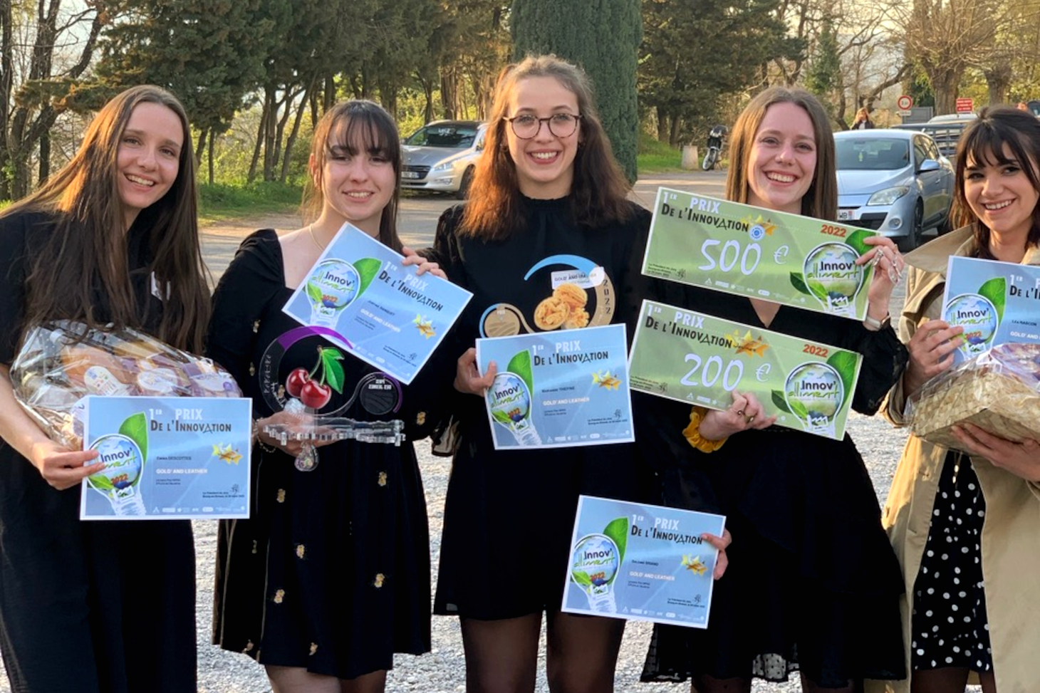 5 étudiantes UGA remportent le 1er prix du concours Innov'Aliment