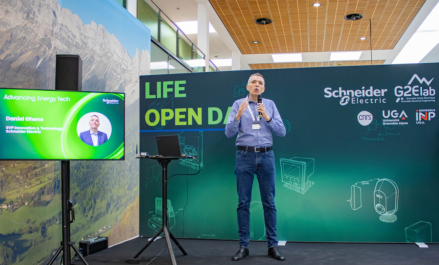 Prise de parole de Daniel Gheno, CTO de Schneider Electric