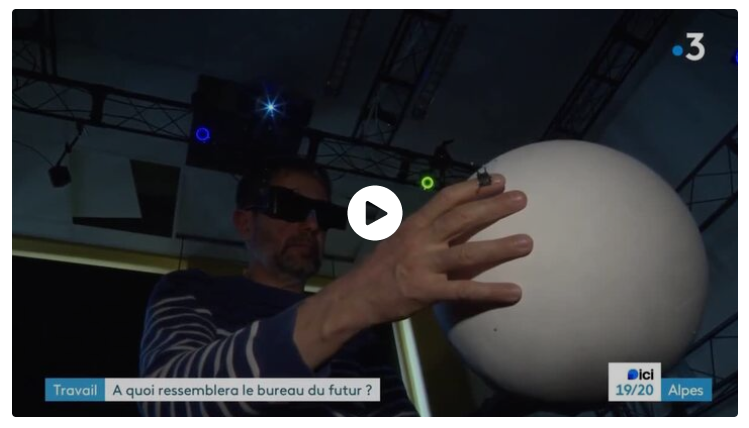 VIDÉO. Innovation : sans souris ni clavier, des chercheurs planchent sur les ordinateurs du futur à Grenoble