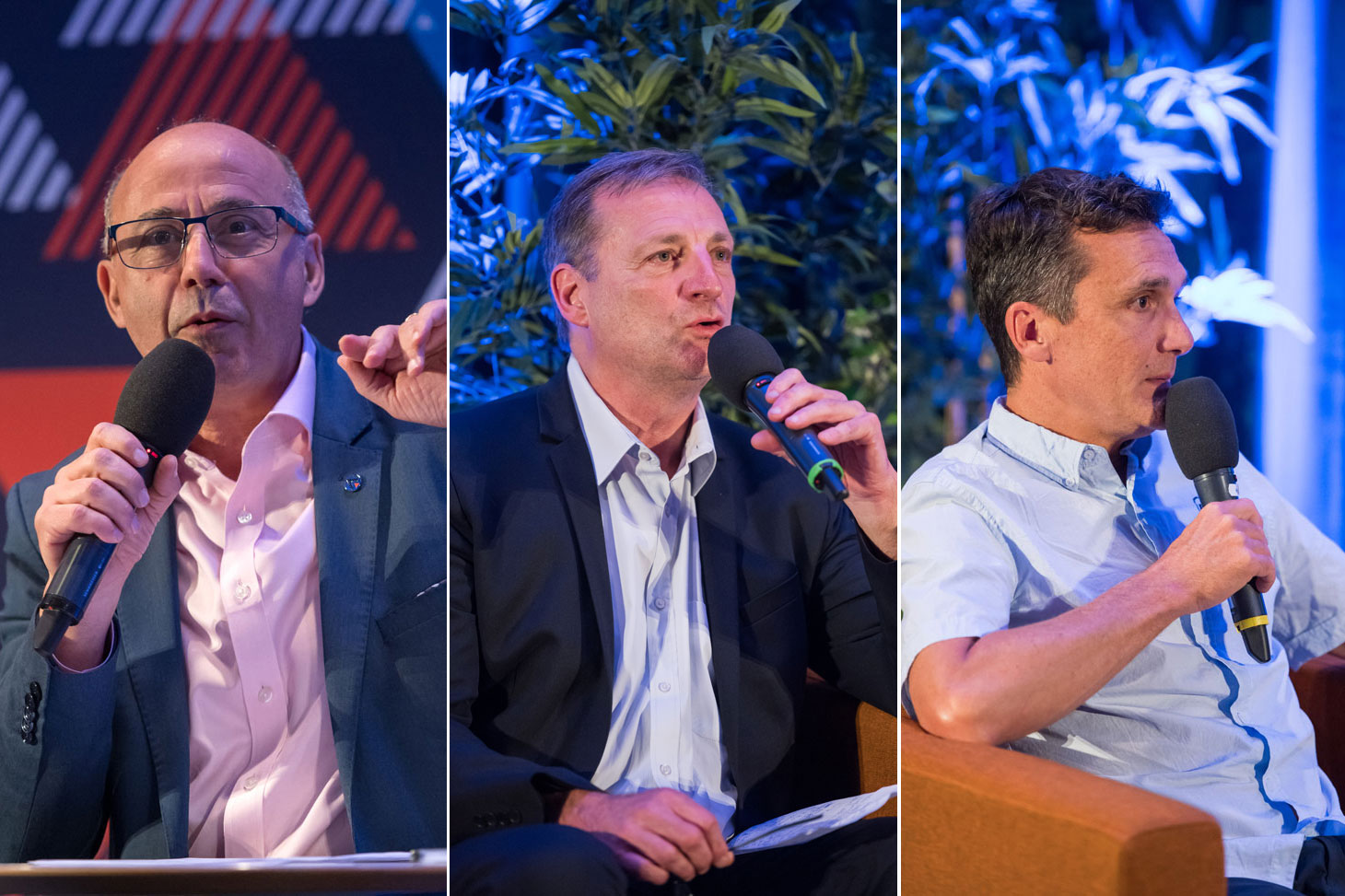 Yassine Lakhnech, président de l’UGA, Eric Journaux, inspecteur général de l'éducation, du sport et de la recherche, référent ministériel aux JOP et Thierry Galindo, entraîneur de l'équipe de France de ski alpinisme