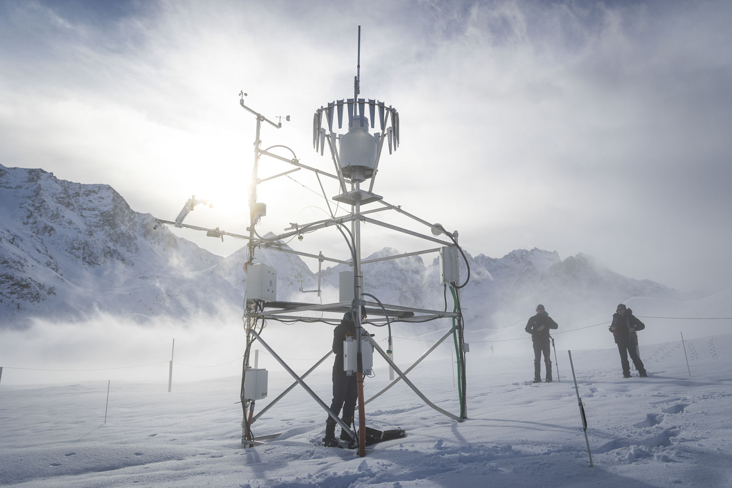 The Charmasses monitoring site © CNRS Thibaut Vergoz