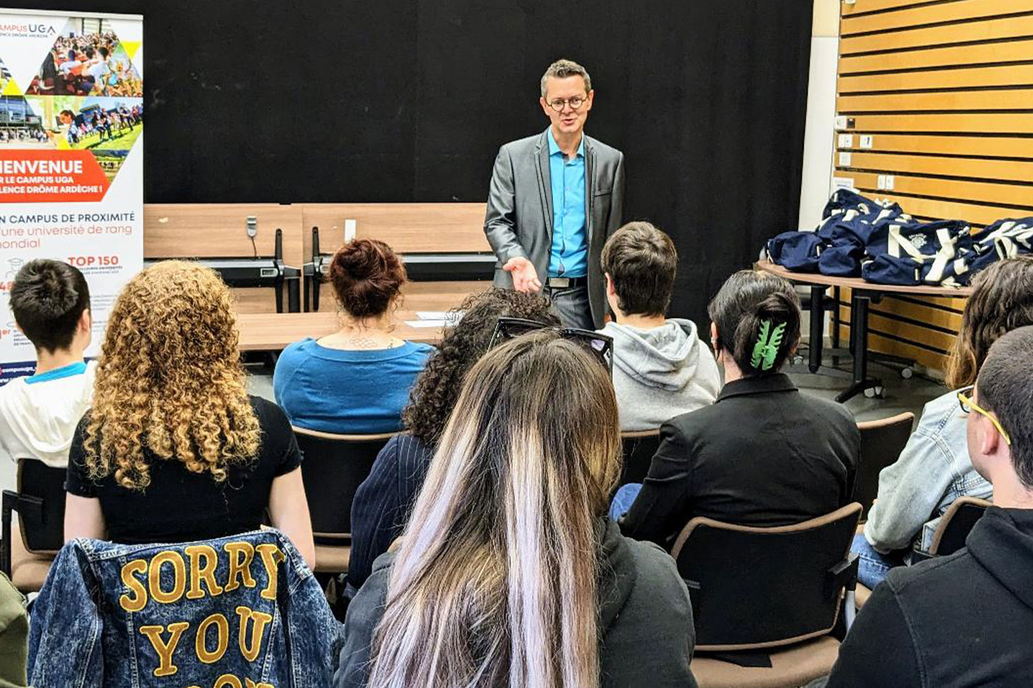 Journée d'intégration  organisée le 12 octobre 2023 à la Maison de l'étudiant Drôme Ardèche