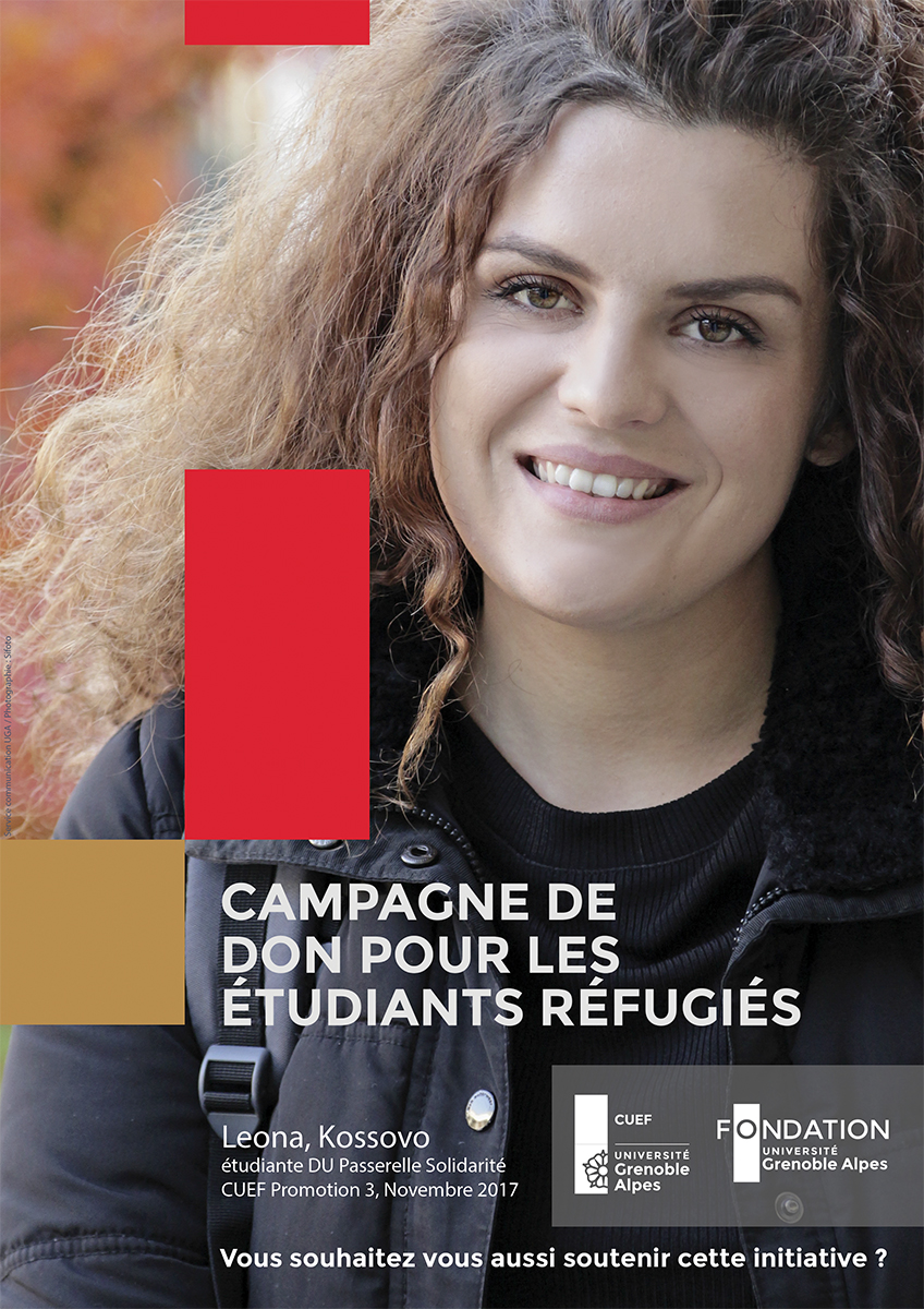 Affiche de la campagne de dons