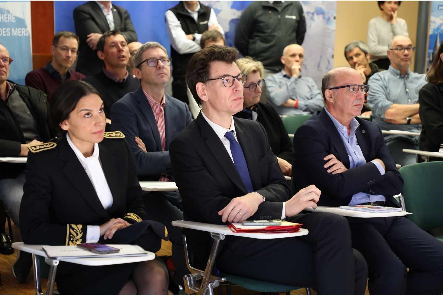 Visite du ministre Philippe Baptiste