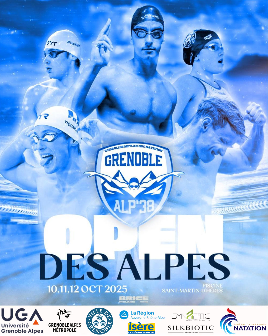 Affiche de l'Open des Alpes 2025