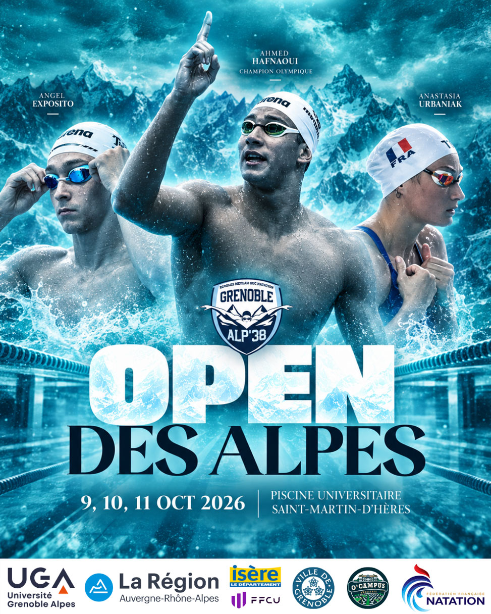 Affiche de l'Open des Alpes 2026