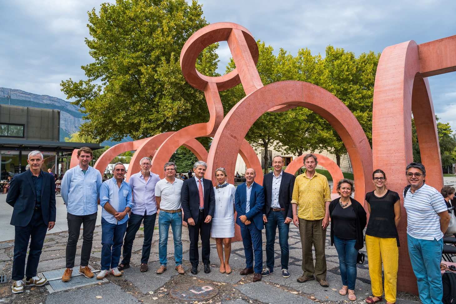 Les artistes et les partenaires de la Place du Torrent