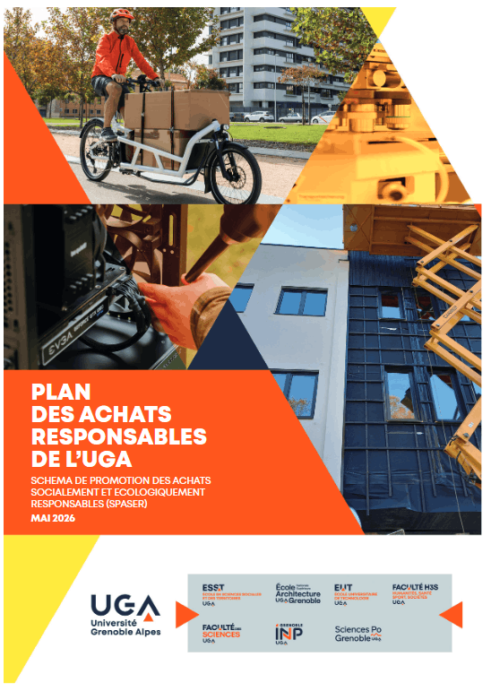 plan des achats responsables à l'UGA