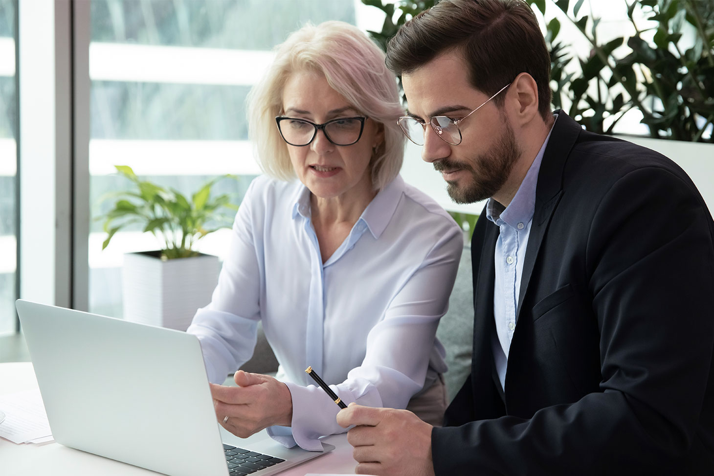 Un binome formé lors du programme de mentorat