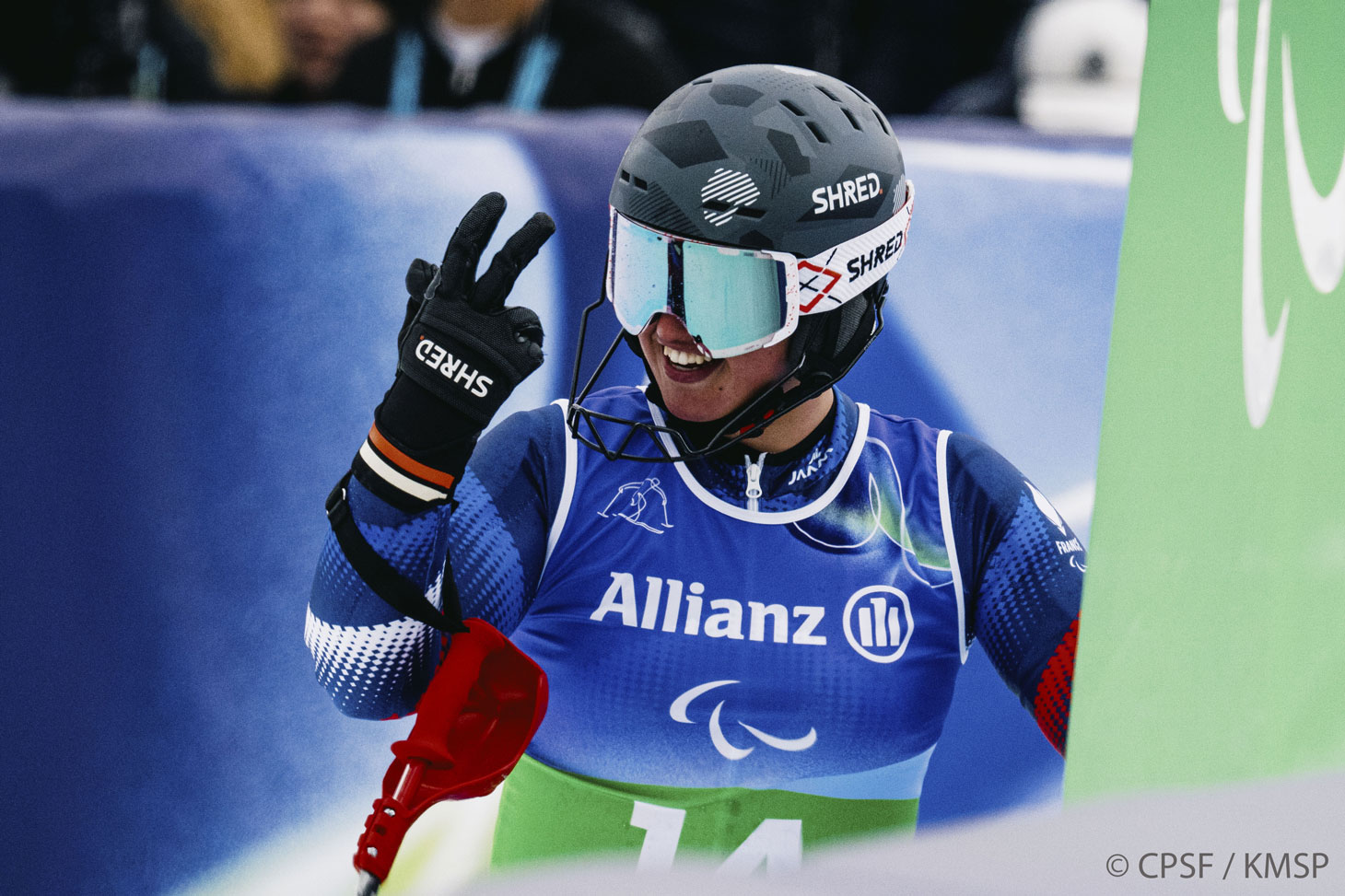 Trois titres de vice-championne paralympique en descente, super-G et combiné alpin ! Etudiante en licence STAPS à l’UGA, Aurélie Richard a décroché aux Jeux d’hiver 2026 de Milan-Cortina trois médailles d’argent et une de bronze © CPSF / KMSP