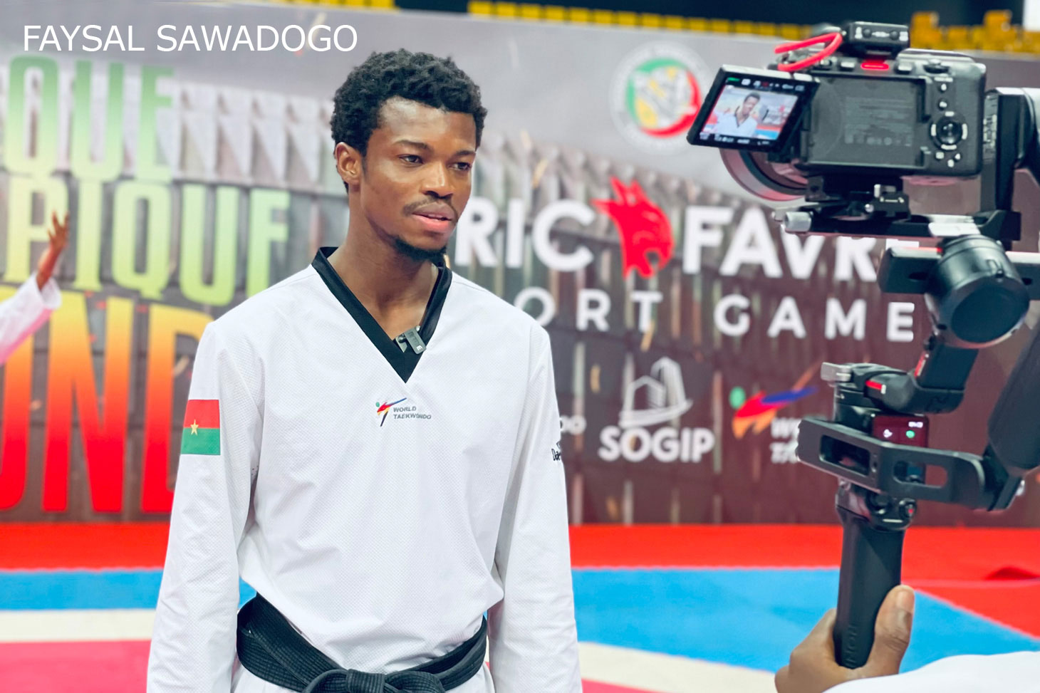 Faysal Sawadogo, étudiant SHN à l'UGA Faysal Sawadogo, étudiant SHN à l'UGA