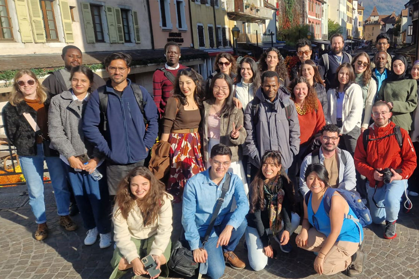 Les étudiants de la Graduate School@UGA pendant la journée de visite en Savoie