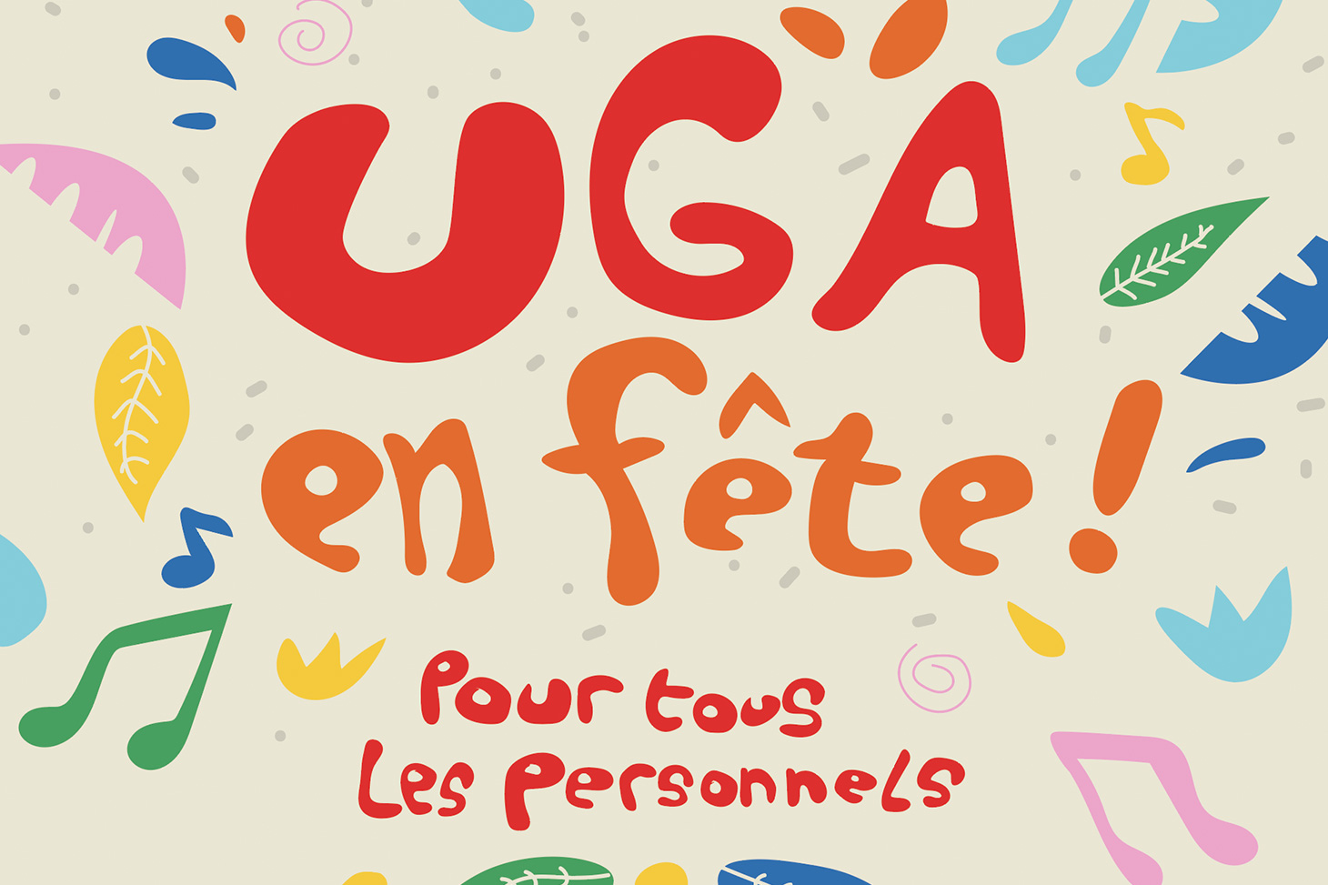 Affiche de l'évènement UGA en fête