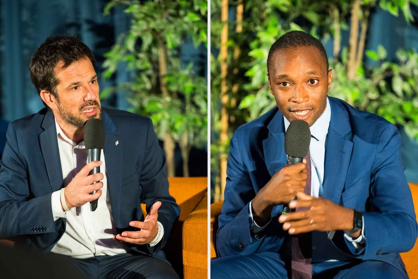 Guillaume Lissy, président de Grenoble Alpes Métropole, et Mahamadou Diarra, secrétaire général de la préfecture de l’Isère