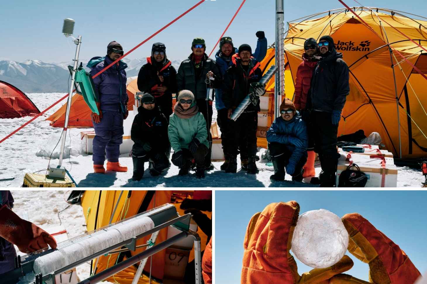 Expédition de carottage de glace au Pamir, Tadjikistan