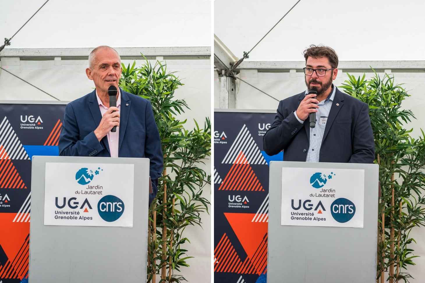 Discours Antoine Petit et Damien Jouvenot 20 ans de recherche au Jardin du Lautaret