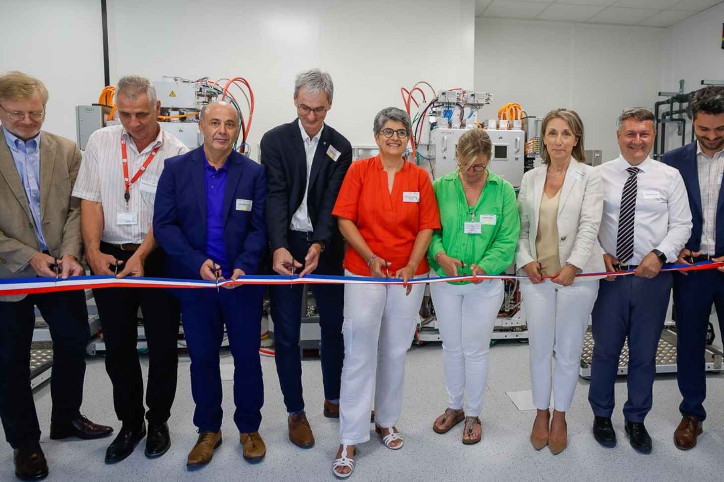 Bruno Feignier (CEA Grenoble), Jean-René Lequepeys (CEA Leti), Yassine Lakhnech (UGA), Thierry Dauxois (CNRS Physique), Pascale Bayle-Guillemaud (CEA Irig), Isabelle Sagne (PEPR Electronique), Catherine Staron, région (Viceprésidente recherche de la Régio