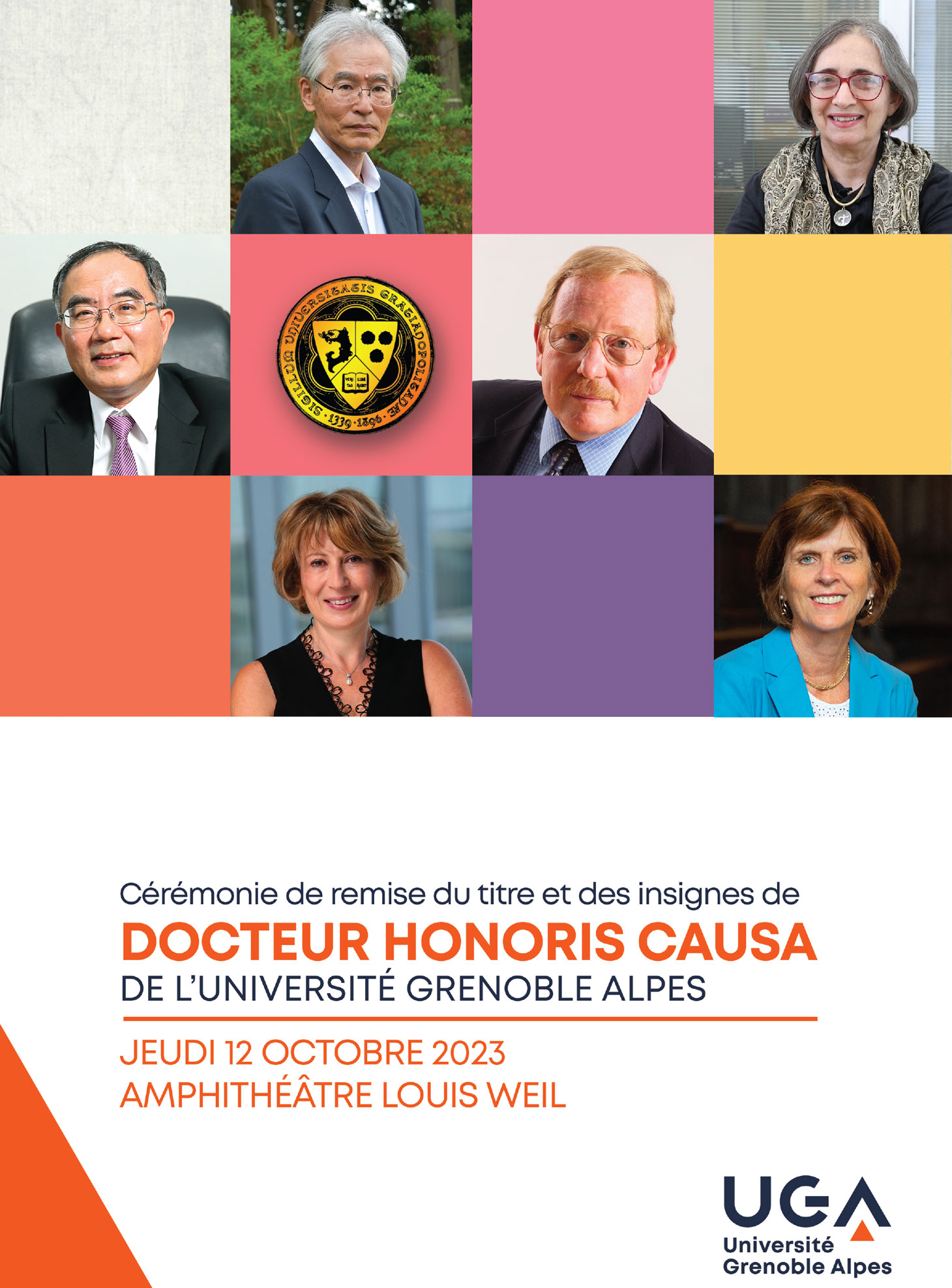 Plaquette Doctorat Honoris Causa 2023